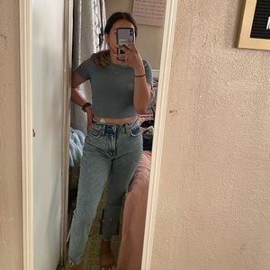 ABERCROMBIE AND FITCH CURVE LOVE SKINNY JEANS